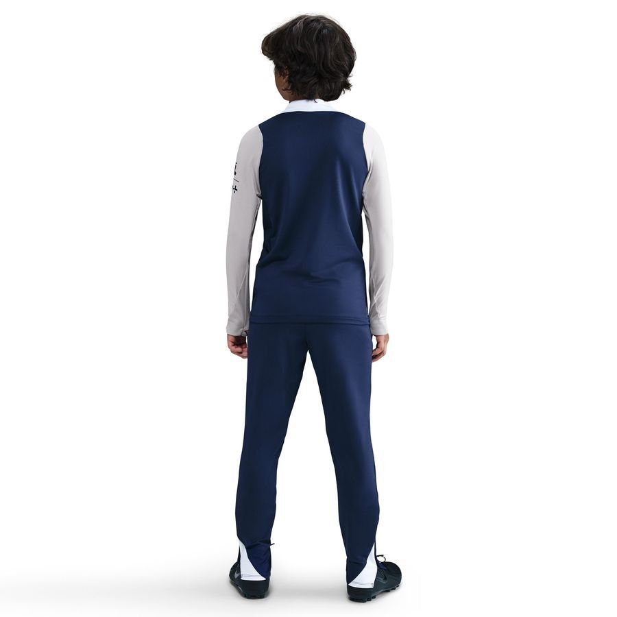 Tottenham Training Shirt Dri-FIT Strike Drill 3rd - Binary Blue/Iron Grey Kids-SoccerKits Hub | Buy Soccer Jerseys Online